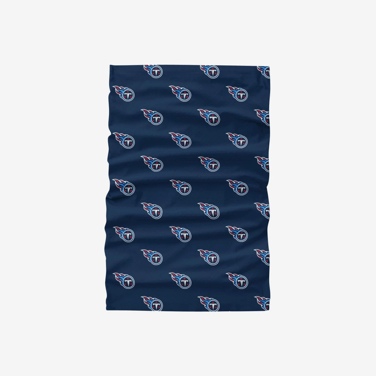 FOCO Tennessee Titans Mini Print Logo Gaiter Scarf 2 FOCO Tennessee Titans Mini Print Logo Gaiter Scarf - Image 2