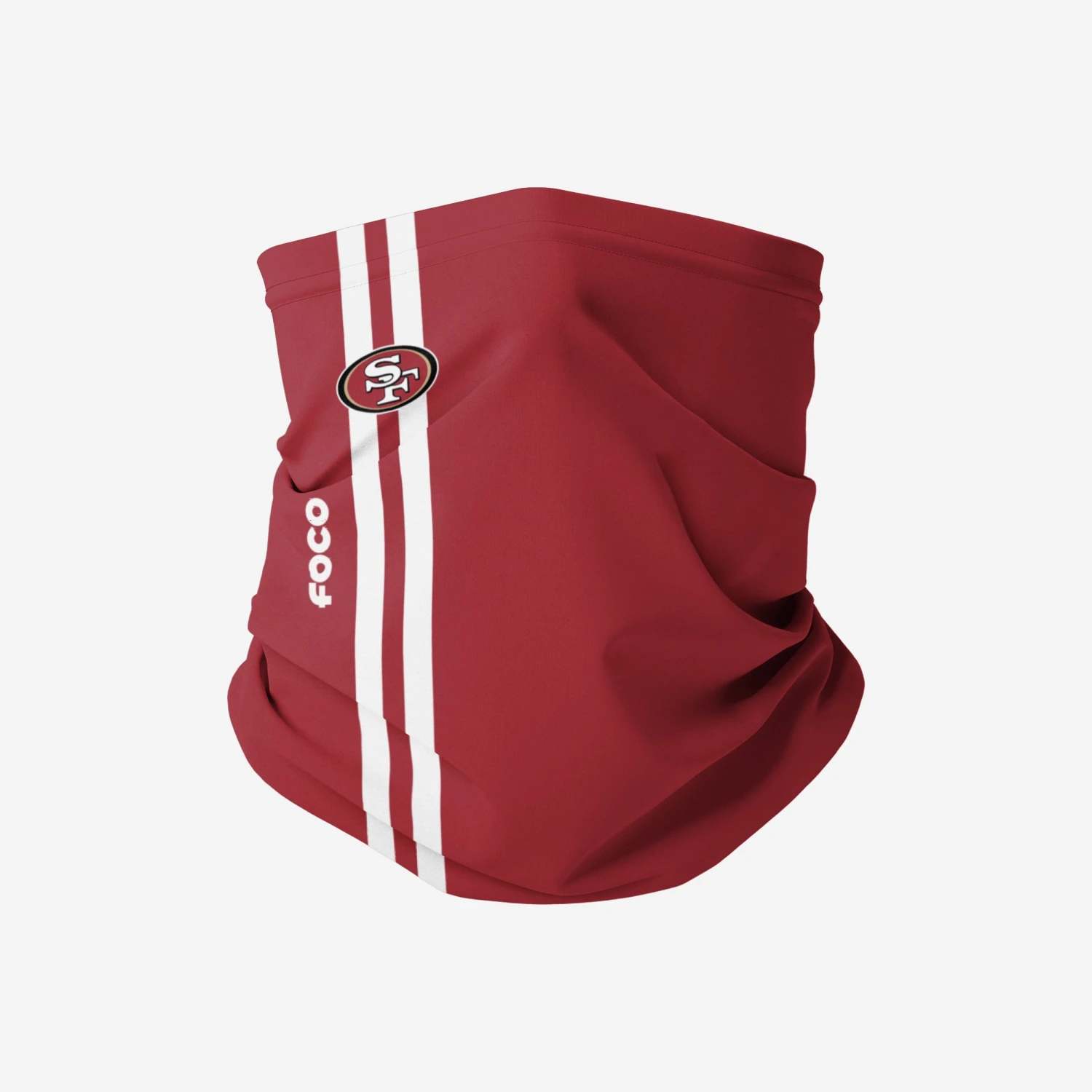 FOCO San Francisco 49ers On-Field Sideline Gaiter Scarf 1 FOCO San Francisco 49ers On-Field Sideline Gaiter Scarf
