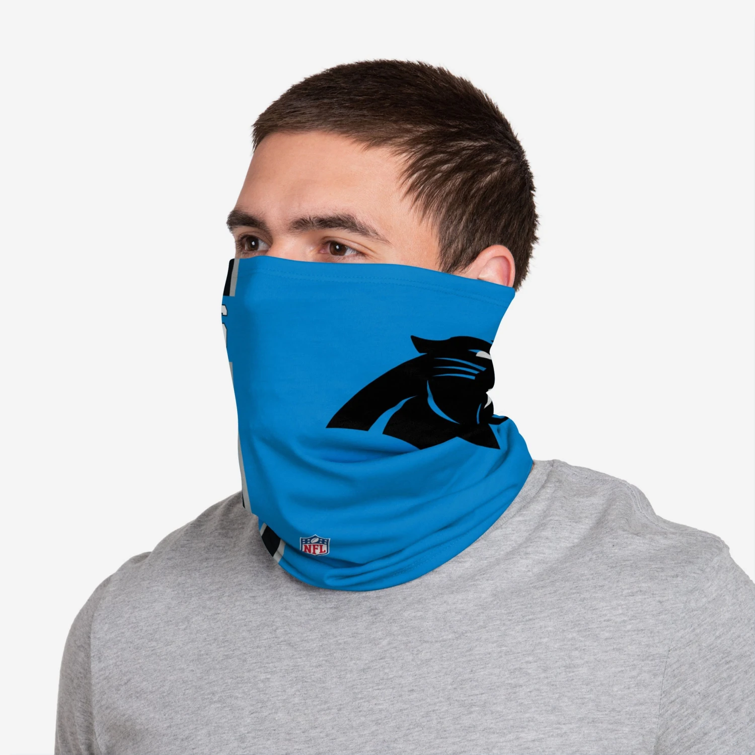 FOCO Phillip Walker Carolina Panthers On-Field Sideline Logo Gaiter Scarf 2 FOCO Phillip Walker Carolina Panthers On-Field Sideline Logo Gaiter Scarf - Image 2