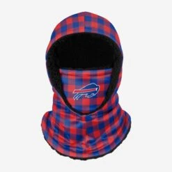 FOCO Buffalo Bills Plaid Hooded Gaiter