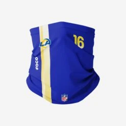 FOCO Jared Goff Los Angeles Rams On-Field Sideline Gaiter Scarf