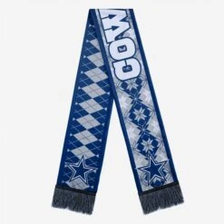 FOCO Dallas Cowboys Reversible Ugly Scarf