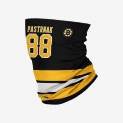 FOCO David Pastrnak Boston Bruins Gaiter Scarf