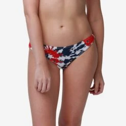 FOCO New England Patriots Womens Paint Splash Bikini Bottom