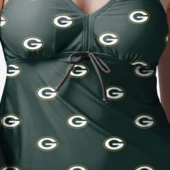FOCO Green Bay Packers Womens Mini Logo Tankini 7 FOCO Green Bay Packers Womens Mini Logo Tankini -Fashion General Store SWMSTNFTNKMNGP g3