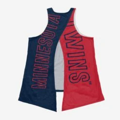FOCO Minnesota Twins Womens Tie-Breaker Sleeveless Top -Fashion General Store TNKWMMBCLBTIEBKMT g3