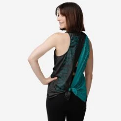 FOCO Coastal Carolina Chanticleers Womens Tie-Breaker Sleeveless Top