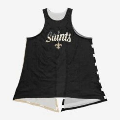 FOCO New Orleans Saints Womens Americana Tie-Breaker Sleeveless Top 5 FOCO New Orleans Saints Womens Americana Tie-Breaker Sleeveless Top -Fashion General Store TNKWMNFAMRTBNS g3