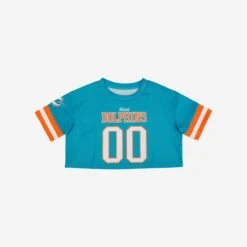 FOCO Miami Dolphins Womens Gameday Mesh Crop Top -Fashion General Store TSCTNF23MSHMD g3