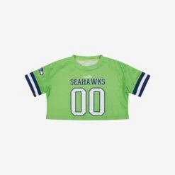FOCO Seattle Seahawks Womens Gameday Mesh Crop Top -Fashion General Store TSCTNF23MSHSS g3