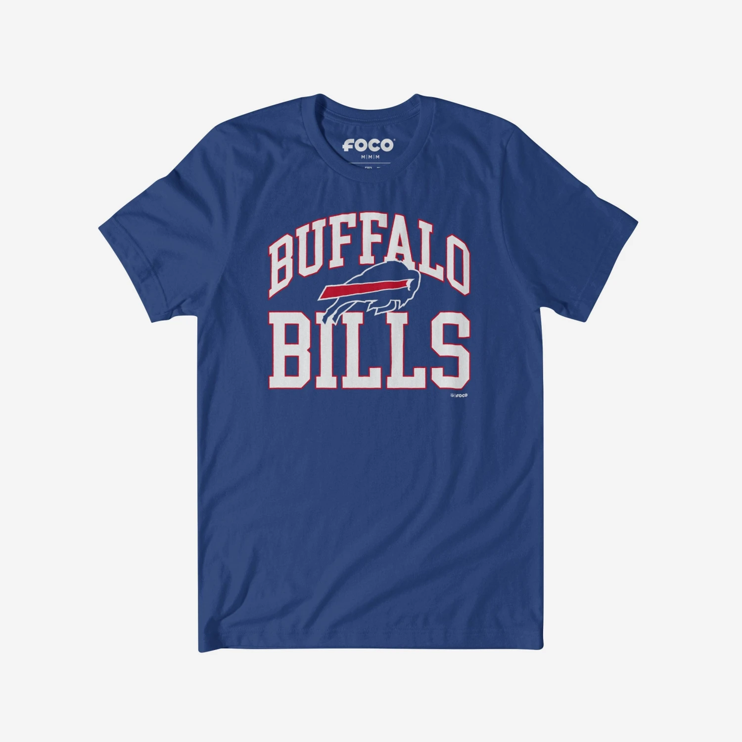 FOCO Buffalo Bills Arched Wordmark T-Shirt 1 FOCO Buffalo Bills Arched Wordmark T-Shirt