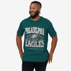 FOCO Philadelphia Eagles Established Banner T-Shirt 17 FOCO Philadelphia Eagles Established Banner T-Shirt -Fashion General Store TSMNFESTBN19PE s