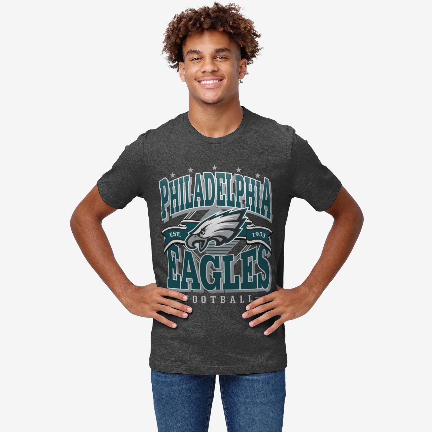 FOCO Philadelphia Eagles Established Banner T-Shirt 10 FOCO Philadelphia Eagles Established Banner T-Shirt - Image 10