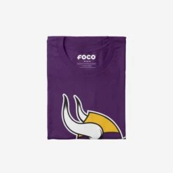 FOCO Minnesota Vikings Primary Logo T-Shirt -Fashion General Store TSMNFPL12MV g4