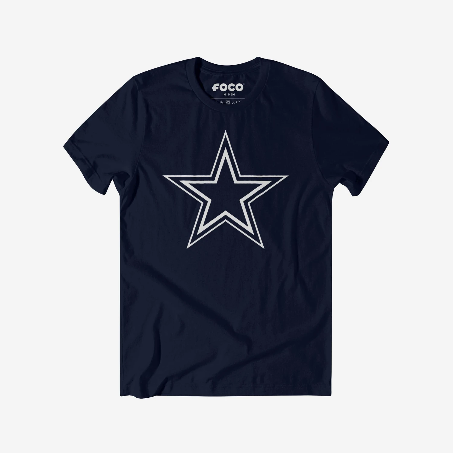 FOCO Dallas Cowboys Primary Logo T-Shirt 1 FOCO Dallas Cowboys Primary Logo T-Shirt