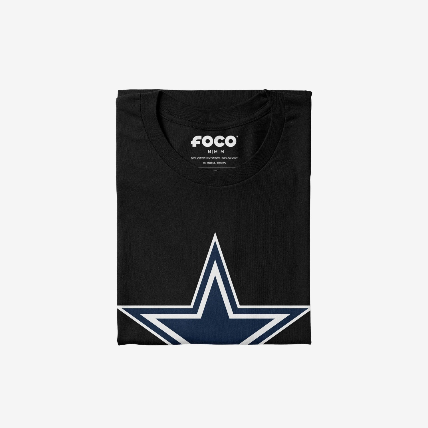 FOCO Dallas Cowboys Primary Logo T-Shirt 12 FOCO Dallas Cowboys Primary Logo T-Shirt - Image 12