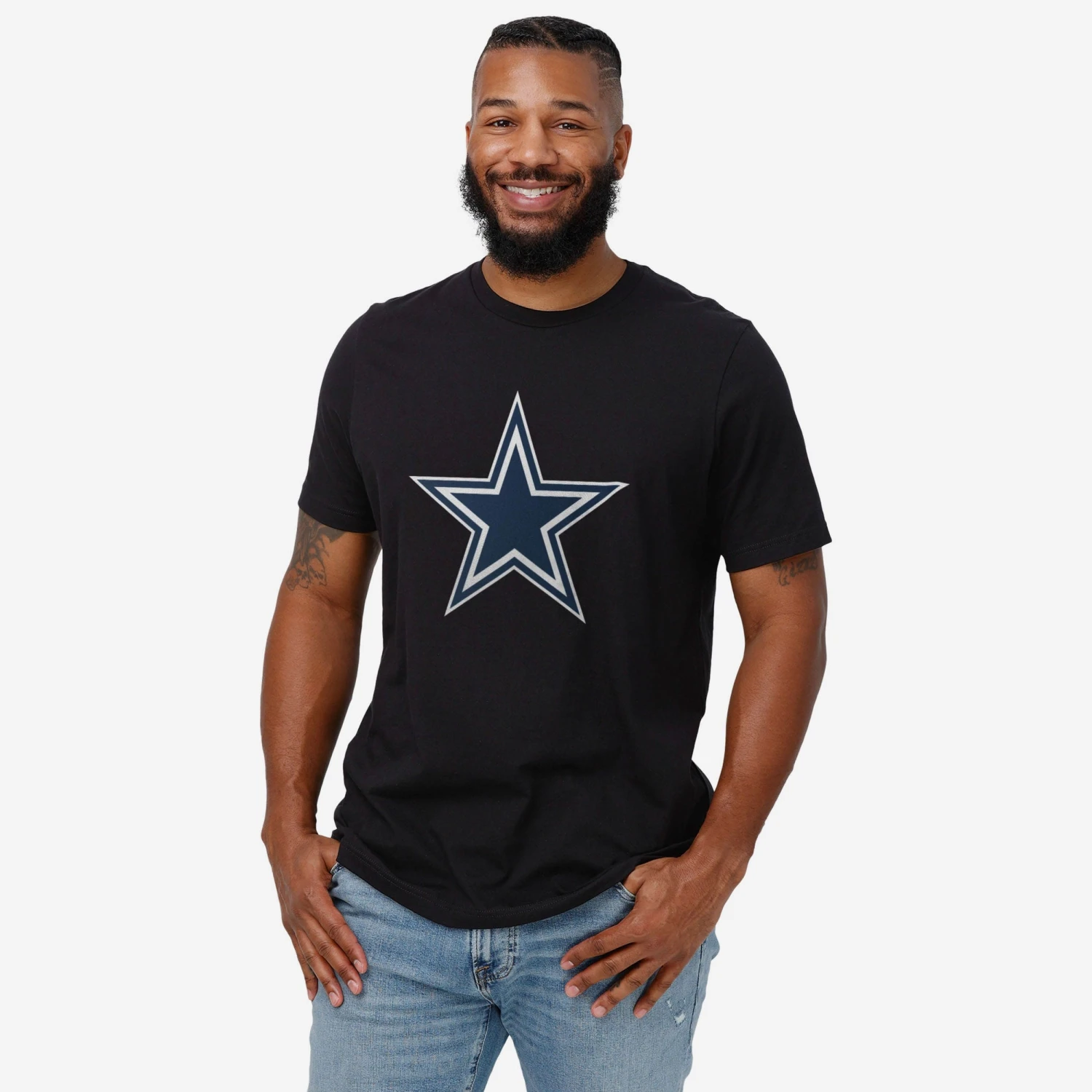 FOCO Dallas Cowboys Primary Logo T-Shirt 10 FOCO Dallas Cowboys Primary Logo T-Shirt - Image 10