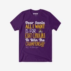 FOCO East Carolina Pirates All I Want T-Shirt