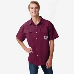 FOCO Texas A&M Aggies Gone Fishing Shirt