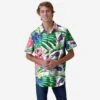 FOCO Buffalo Bills Flamingo Button Up Shirt