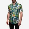 FOCO Philadelphia Eagles Floral Button Up Shirt