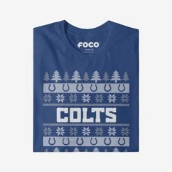 FOCO Indianapolis Colts Holiday Sweater T-Shirt -Fashion General Store TSNFHLDSW4IC g4