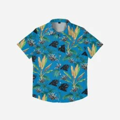 FOCO Carolina Panthers Victory Vacay Button Up Shirt 7 FOCO Carolina Panthers Victory Vacay Button Up Shirt -Fashion General Store TSNFVIVBTUCP g4