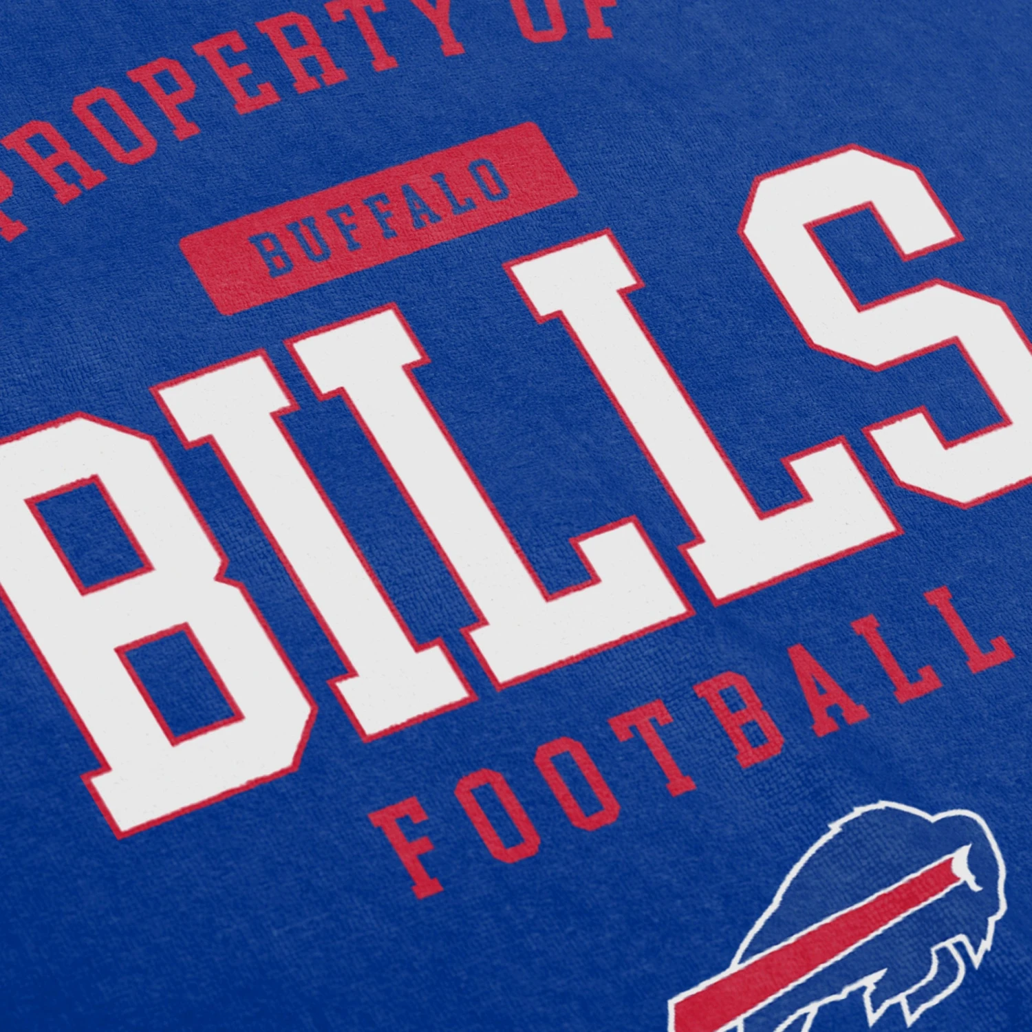 FOCO Buffalo Bills Property Of Beach Towel 2 FOCO Buffalo Bills Property Of Beach Towel - Image 2