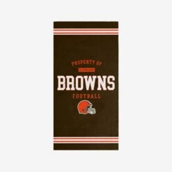 FOCO Cleveland Browns Property Of Beach Towel