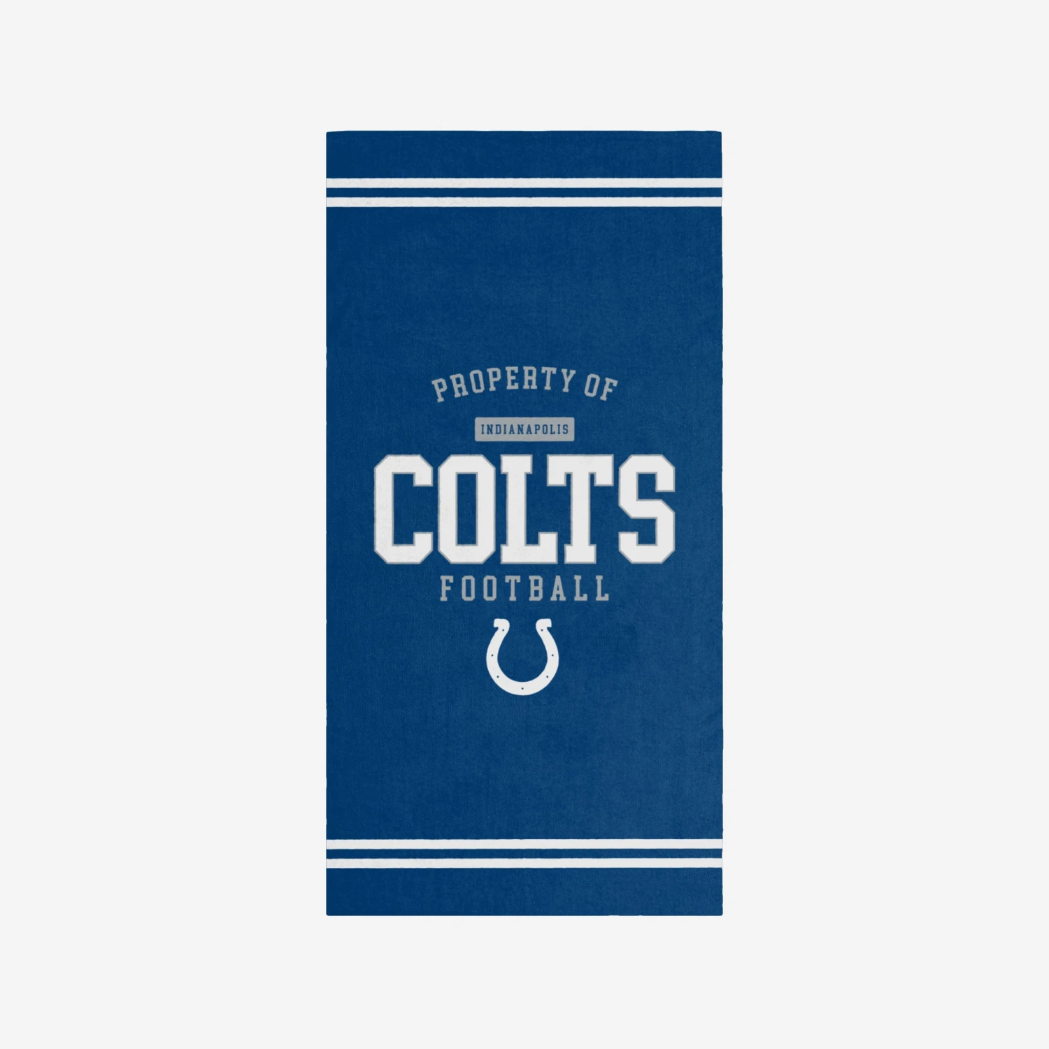 FOCO Indianapolis Colts Property Of Beach Towel 1 FOCO Indianapolis Colts Property Of Beach Towel
