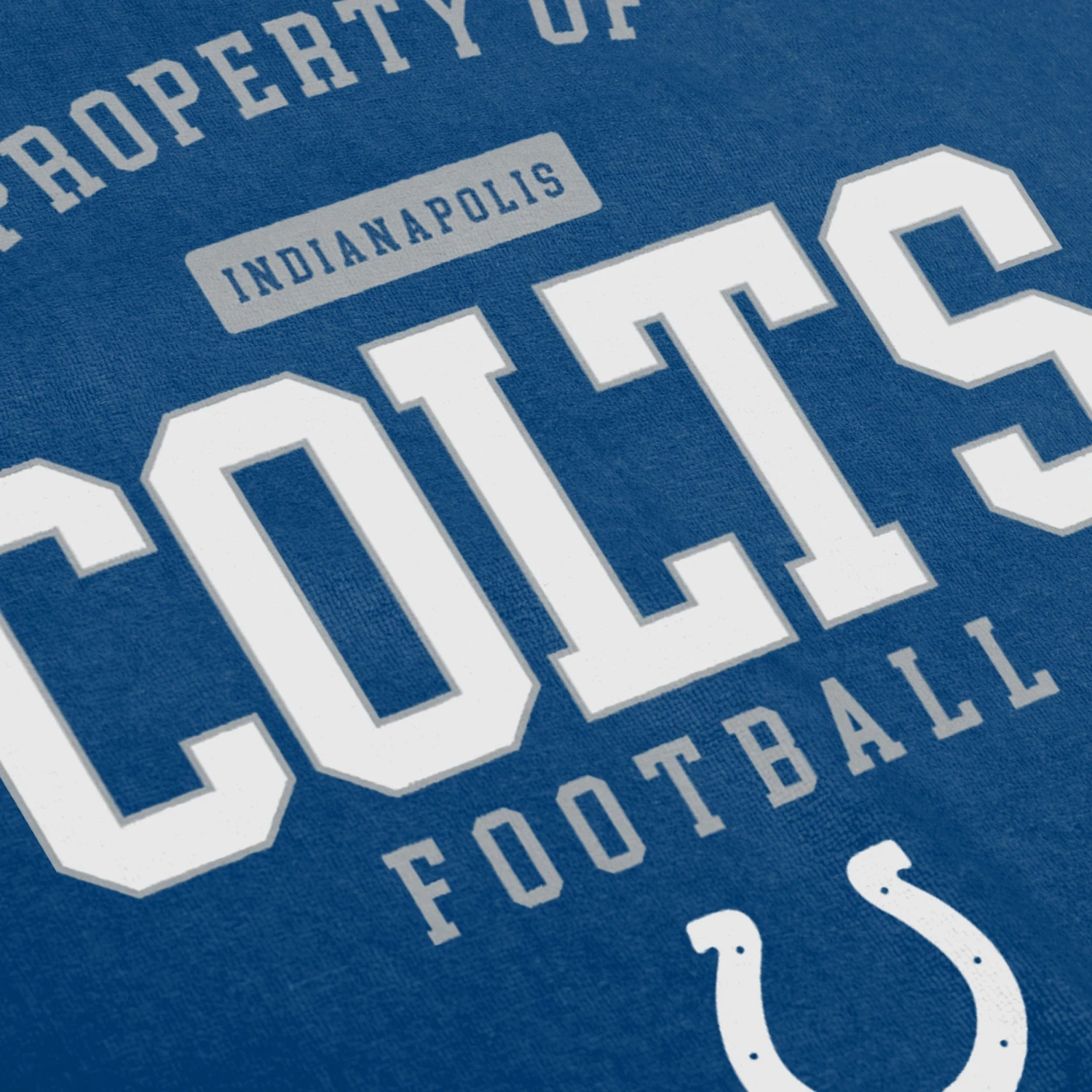 FOCO Indianapolis Colts Property Of Beach Towel 2 FOCO Indianapolis Colts Property Of Beach Towel - Image 2