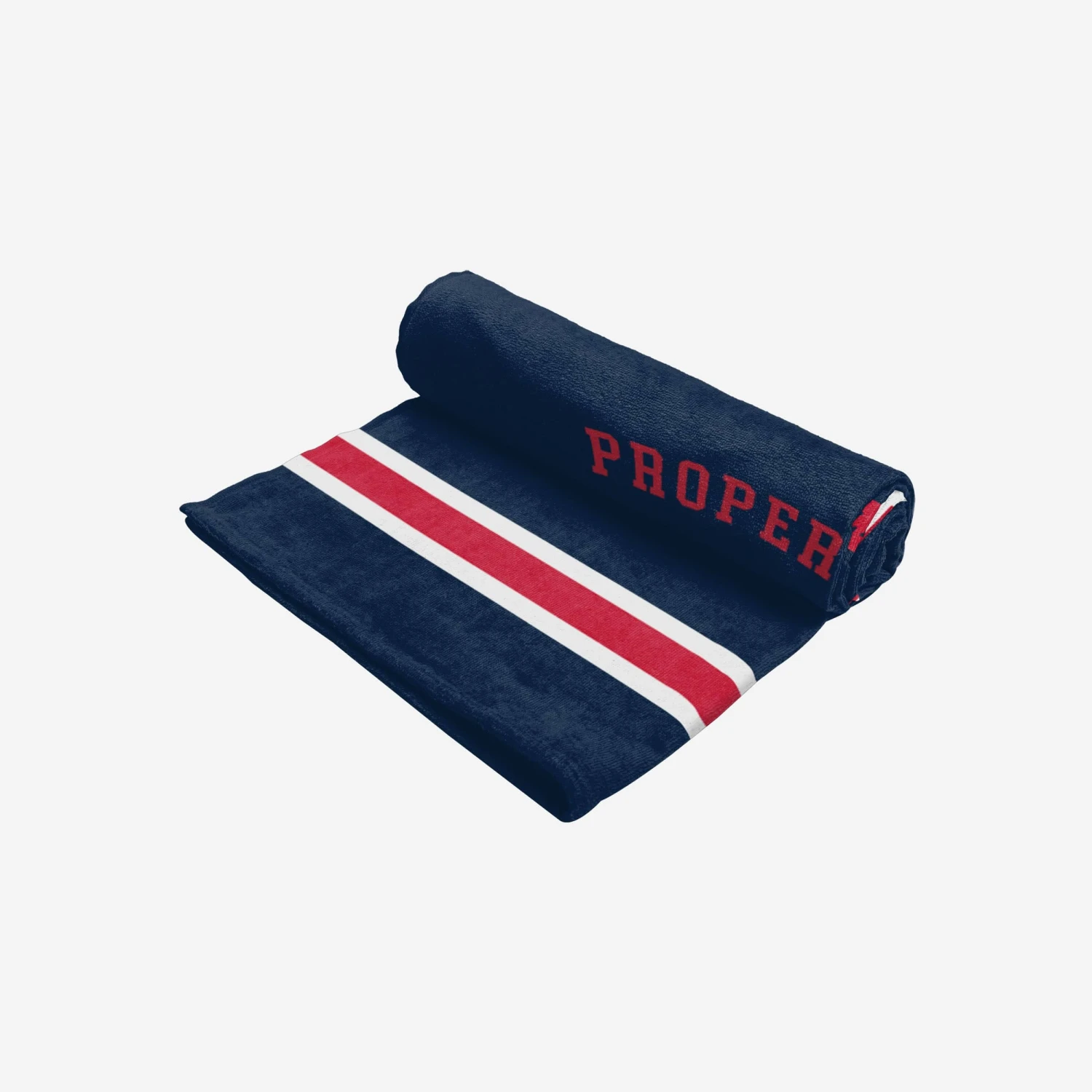 FOCO New England Patriots Property Of Beach Towel 3 FOCO New England Patriots Property Of Beach Towel - Image 3