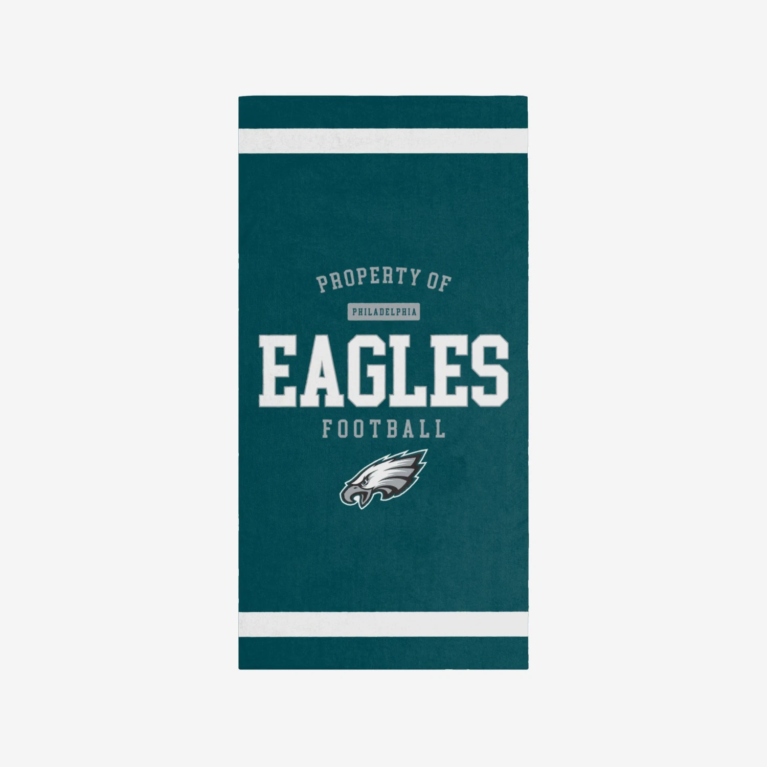 FOCO Philadelphia Eagles Property Of Beach Towel 1 FOCO Philadelphia Eagles Property Of Beach Towel
