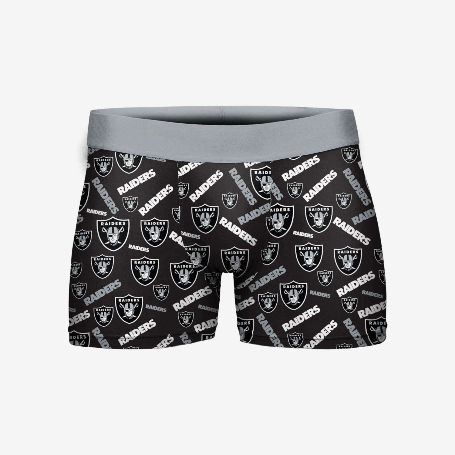 FOCO Las Vegas Raiders Repeat Logo Underwear 1 FOCO Las Vegas Raiders Repeat Logo Underwear